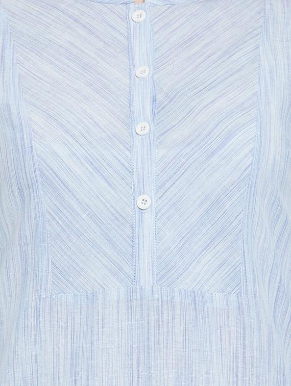 straight textured kurta - 15988862 - Zoom Image - 4