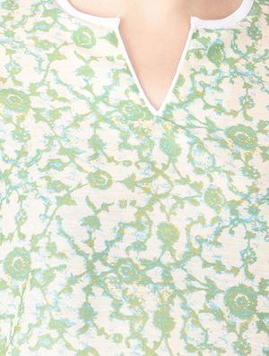 Straight printed kurta - 15998180 - Standard Image - 4