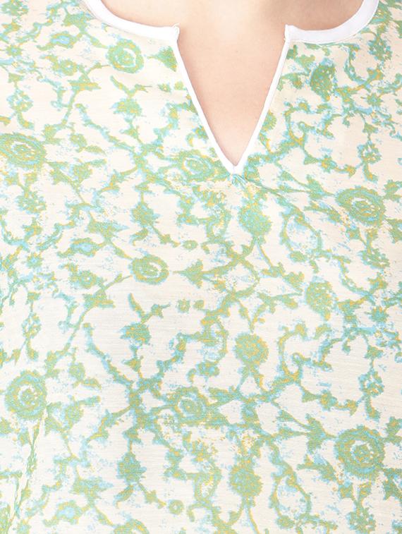 Straight printed kurta - 15998180 - Zoom Image - 4