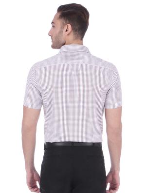 purple polyester blend formal shirt - 15999062 - Standard Image - 7