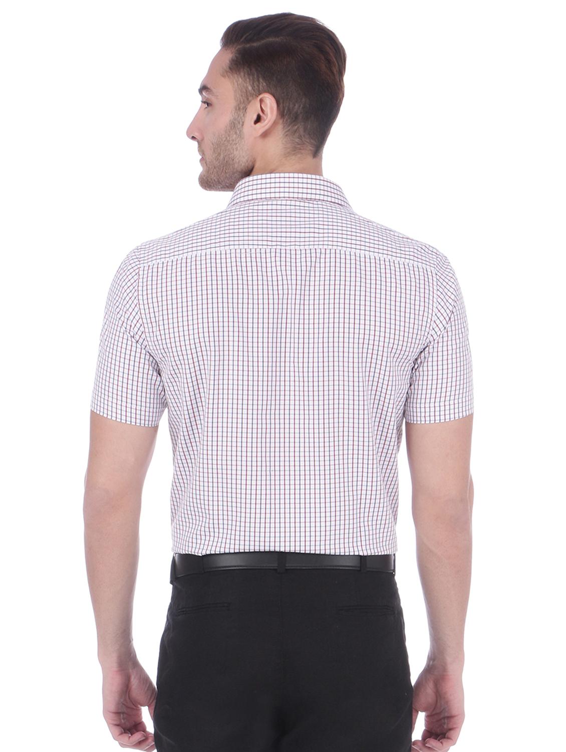 purple polyester blend formal shirt - 15999062 - Zoom Image - 7