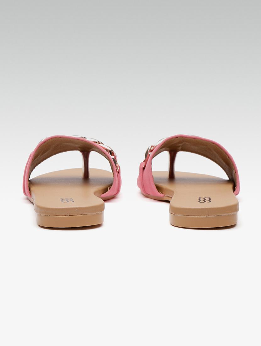 pink toe separator sandals - 16002092 - Zoom Image - 4