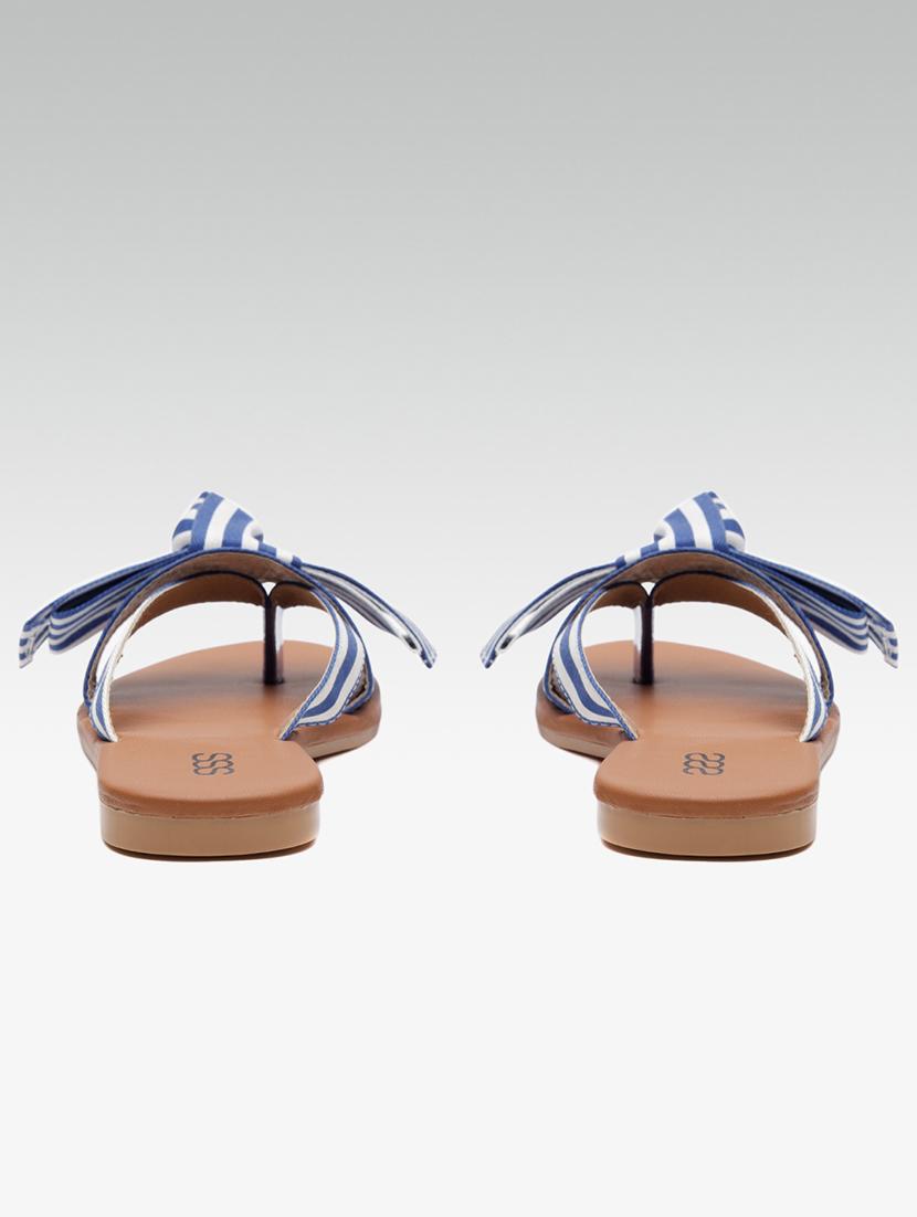 blue toe separator sandals - 16002093 - Zoom Image - 4
