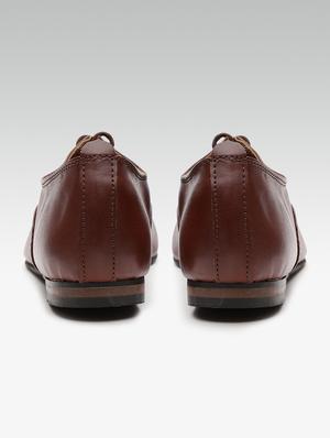 brown lace-up casual shoes - 16002554 - Standard Image - 4