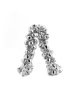 silver metal bangle - 16003424 - Standard Image - 4