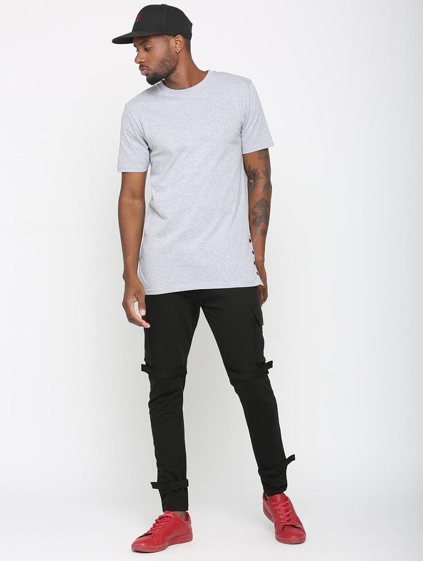 white solid t-shirt - 16003694 - Zoom Image - 4
