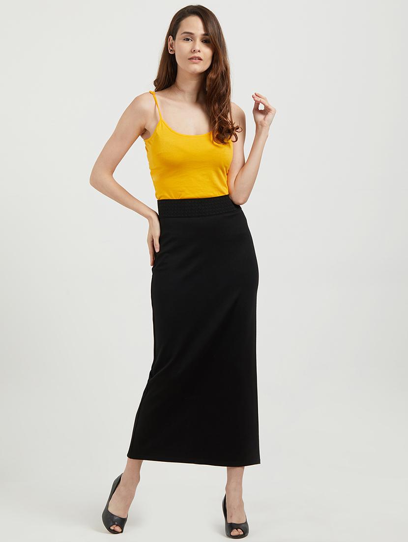 back slit pencil skirt - 16005562 - Zoom Image - 4