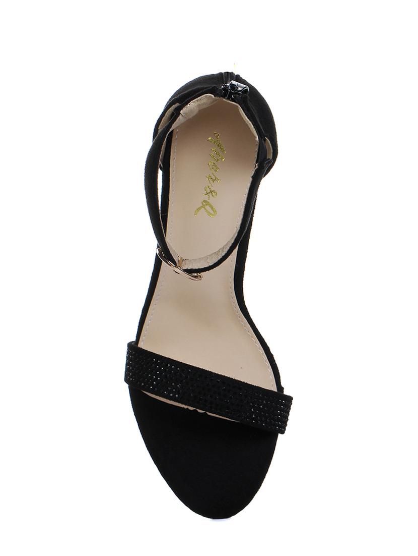 black ankle strap sandals - 16007362 - Zoom Image - 4