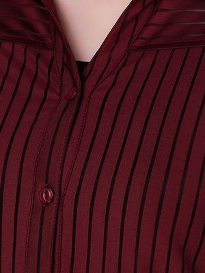 roll up sleeved striped shirt - 16008165 - Standard Image - 4