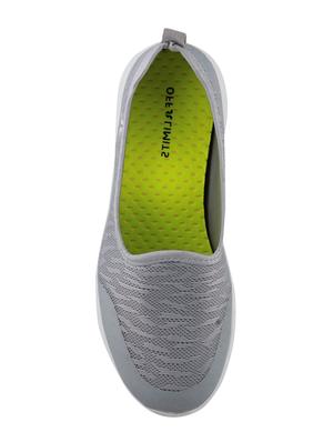 grey slip on casual shoes - 16008310 - Standard Image - 4