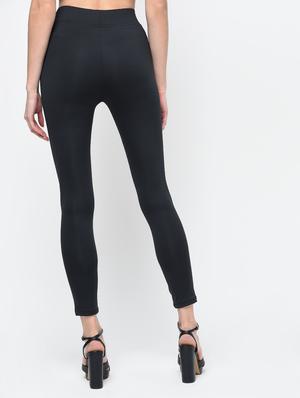 leather patch high rise jegging - 16012394 - Standard Image - 4