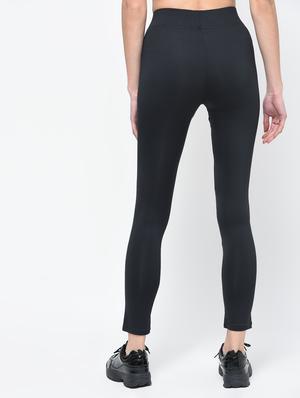 leather paneled high rise jegging - 16012396 - Standard Image - 4