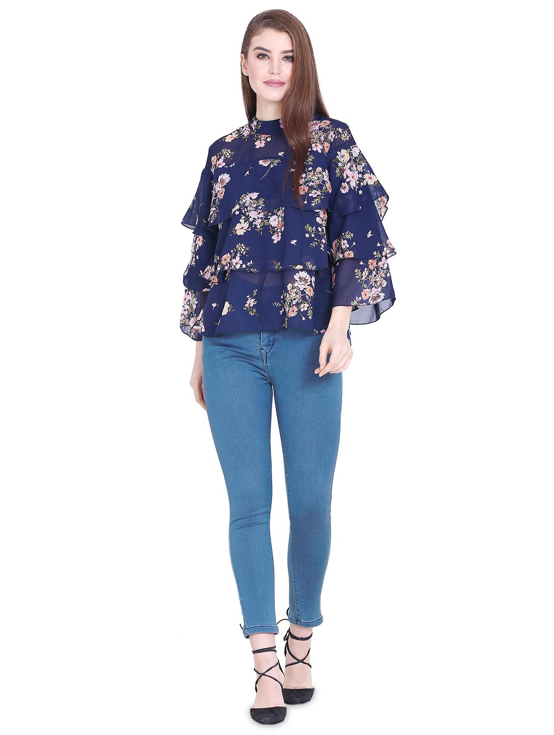 high rise skinny fit jeans - 16016348 - Zoom Image - 4