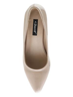 beige slip on pumps - 16019461 - Standard Image - 4