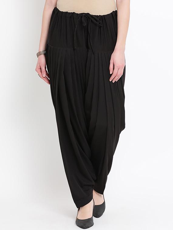 Asymmetric solid kurta salwar set - 16020298 - Zoom Image - 4