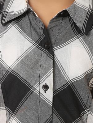 black cotton shirt - 16022406 - Standard Image - 4