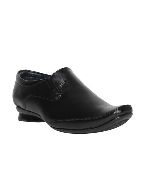 black leather slipons - 16022611 - Very Small Image - 1