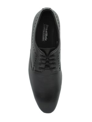 black leather lace-up derbys - 16022660 - Standard Image - 4