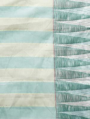 temple border turquoise woven saree with blouse - 16024776 - Standard Image - 4
