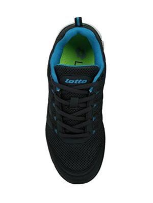 navy blue mesh lace up sport shoes - 16025774 - Standard Image - 4