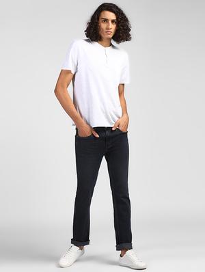 blue cotton plain jeans - 16027818 - Standard Image - 4