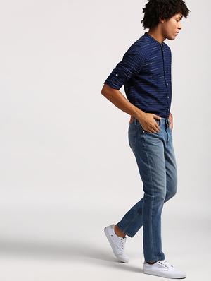 blue light washed jeans - 16028010 - Standard Image - 4