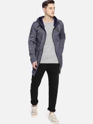blue melange sweatshirt - 16039641 - Standard Image - 4