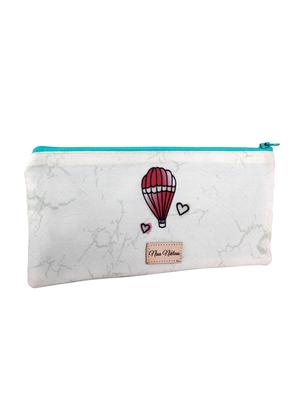white canvas regular clutch - 16041597 - Standard Image - 4