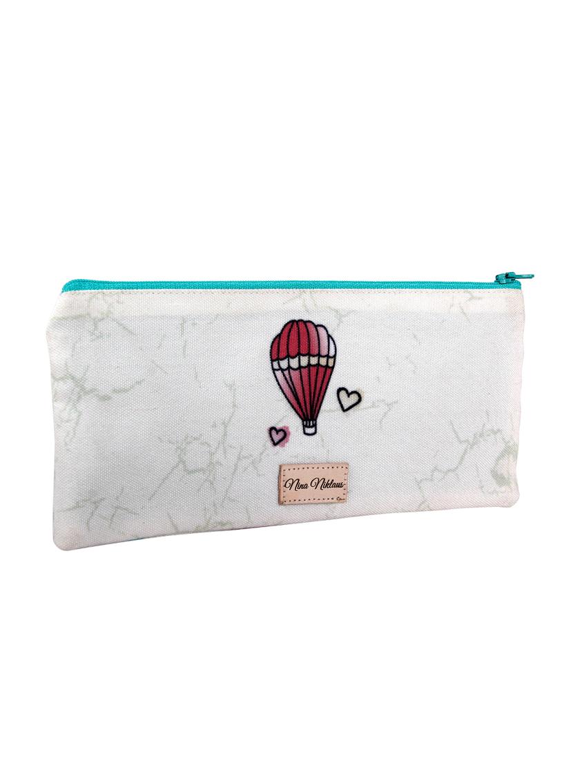 white canvas regular clutch - 16041597 - Zoom Image - 4