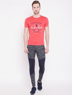 red typographic chest print tshirt - 16041696 - Standard Image - 4