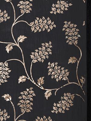 foil printed saree with blouse - 16049461 - Standard Image - 4