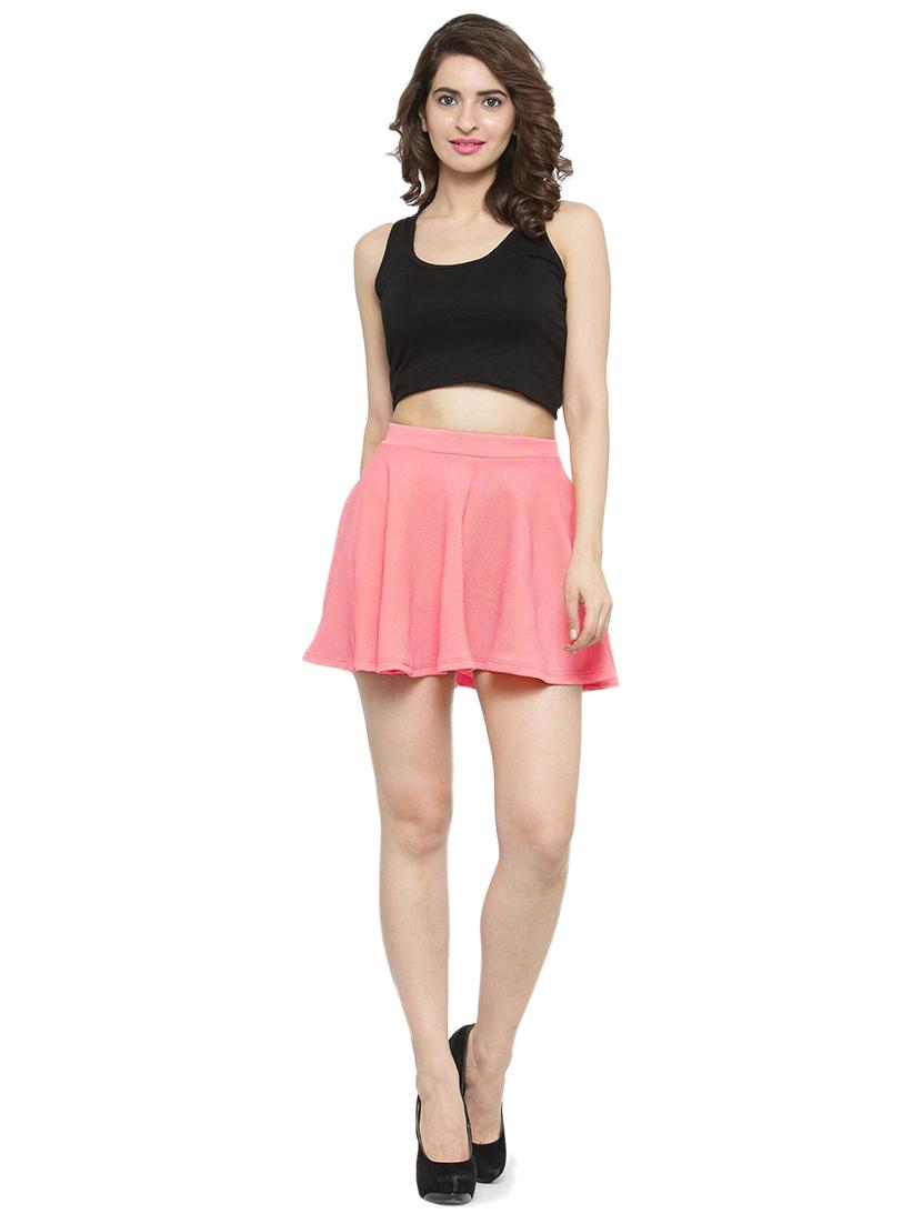 high waist skater skirt - 16052355 - Zoom Image - 4