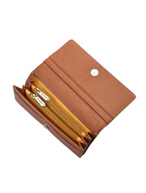 maroon leatherette (pu) sling bag and wallet combo - 16052640 - Standard Image - 7