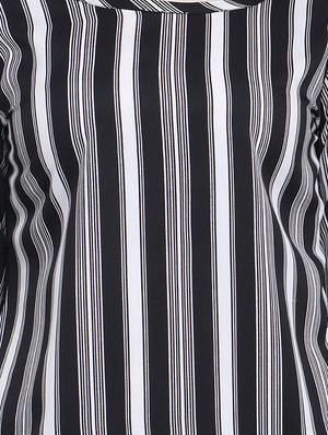 boat neck striped top - 16059153 - Standard Image - 4