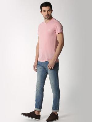 blue heavy washed jeans - 16061508 - Standard Image - 4