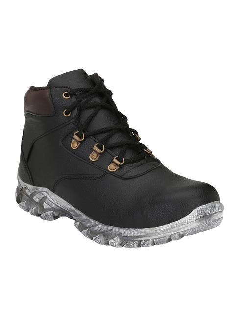 black low ankle safety boots - 16062098 - Standard Image - 1