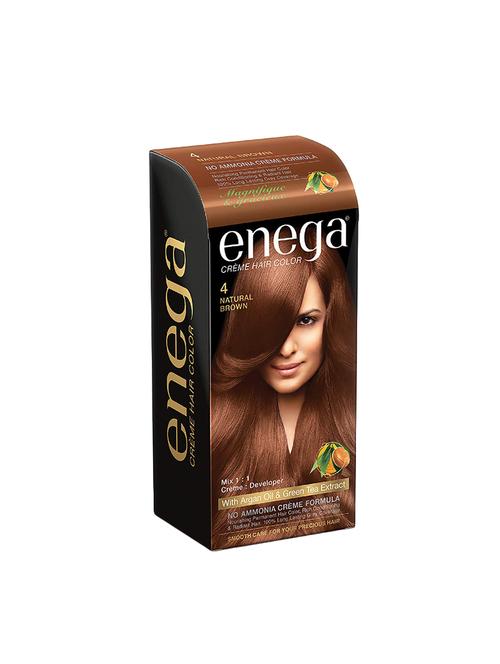 Enega Cr?me Hair Color (4 Natural Brown) - 16062791 - Very Small Image - 1