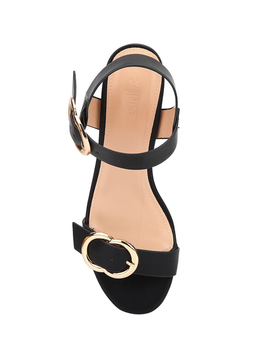 black back strap sandals - 16062856 - Zoom Image - 4