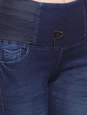 stone washed high waist jegging - 16064626 - Standard Image - 4