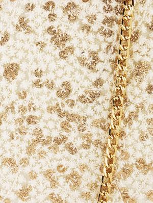 white metal box clutch - 16071680 - Standard Image - 4