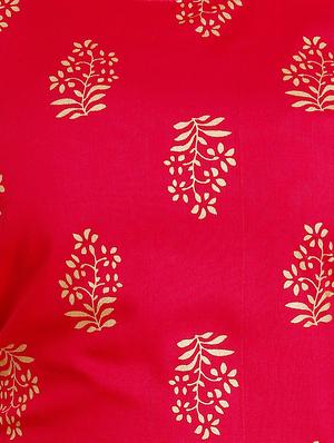 Block print kurta with gota patti palazzo set - 16072556 - Standard Image - 4
