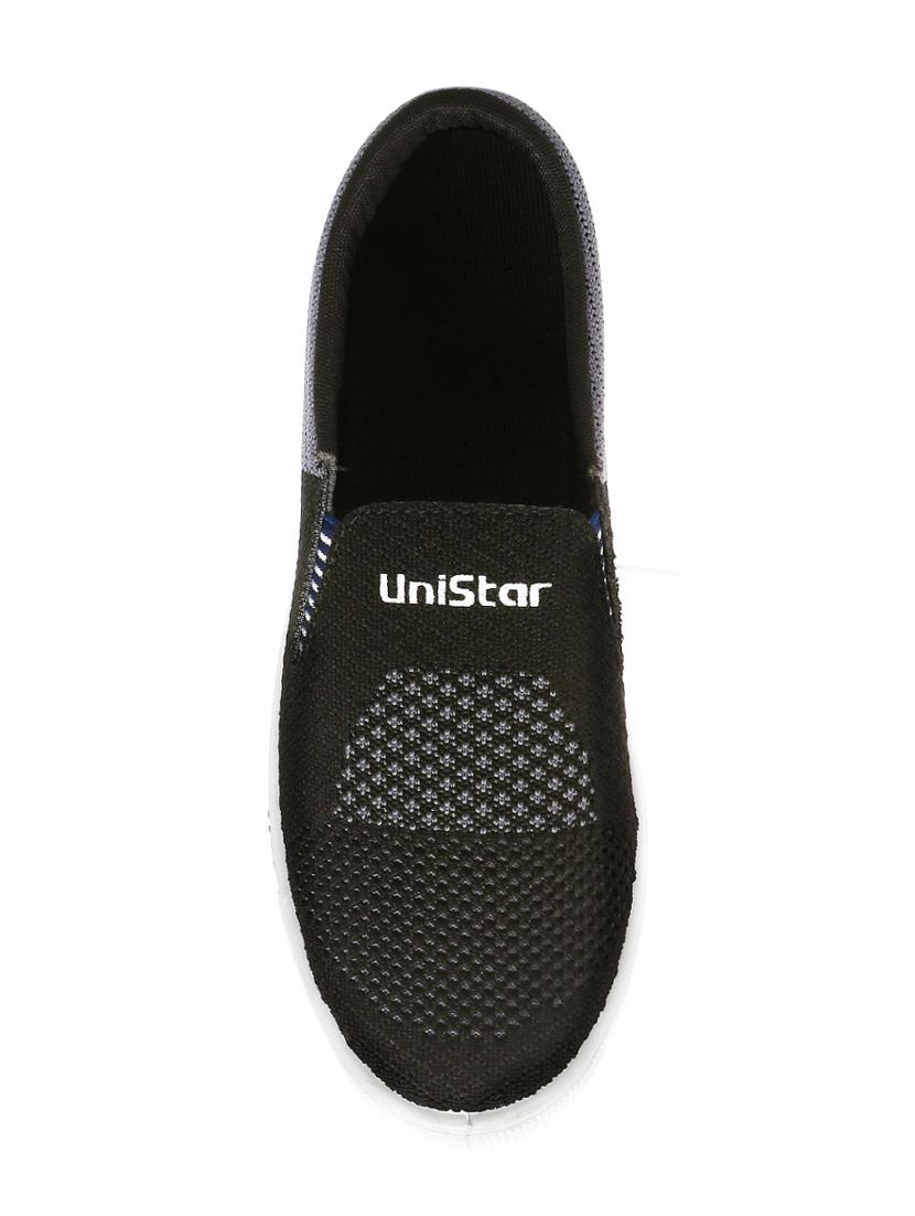 black Fabric casual slip ons - 16077286 - Zoom Image - 4