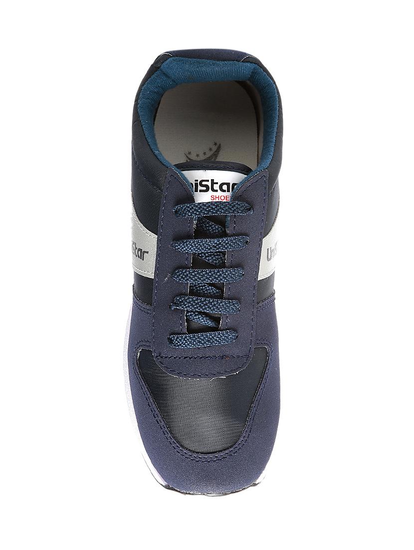 blue leatherette sport shoes - 16077310 - Zoom Image - 4