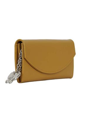 yellow leatherette (pu wallet - 16079447 - Standard Image - 4