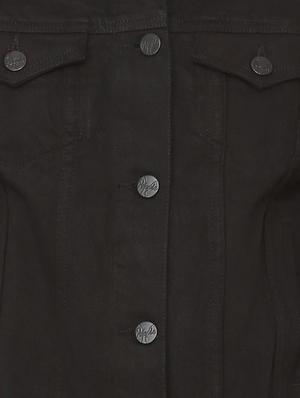 button up denim jacket - 16079931 - Standard Image - 4