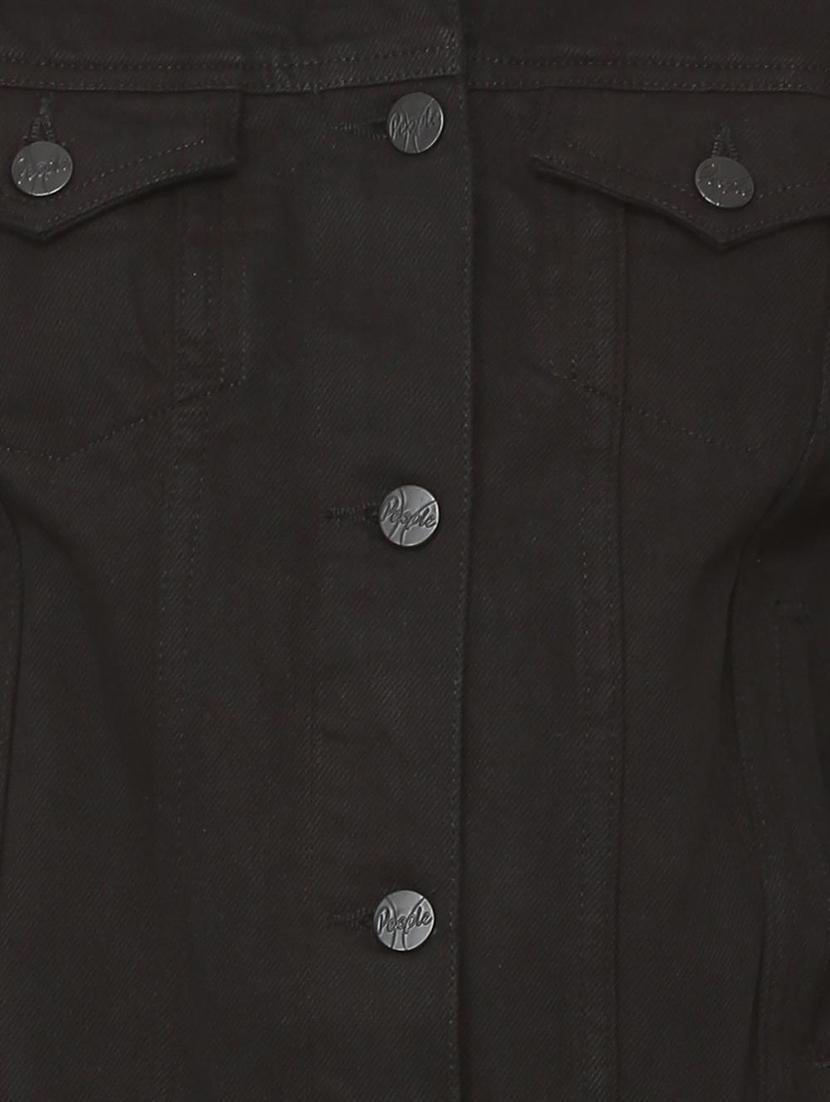 button up denim jacket - 16079931 - Zoom Image - 4