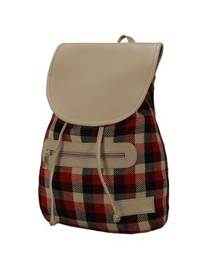 red leatherette (pu) regular backpack - 16080573 - Standard Image - 4