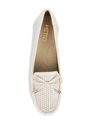 beige slip on wedges - 16083003 - Standard Image - 4