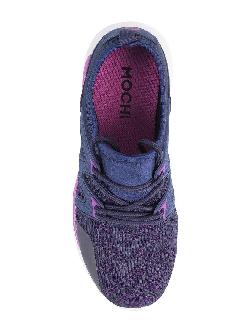 blue mesh lace-up sports shoes - 16084489 - Zoom Image - 4