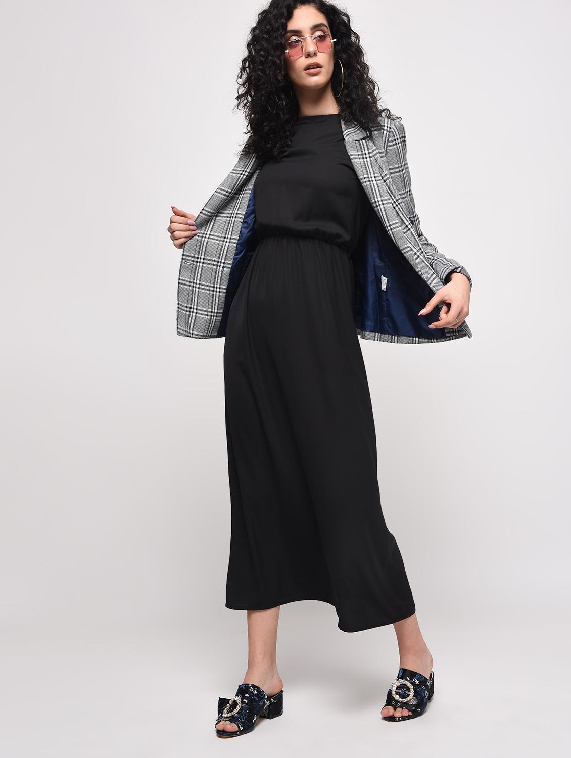 sleeveless blouson maxi dress - 16087386 - Zoom Image - 4